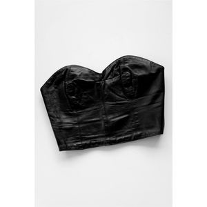 Vintage Leather Bustier